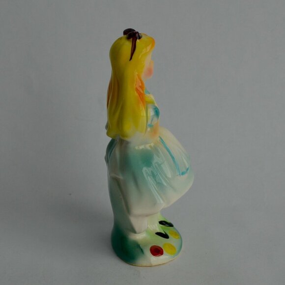Vintage Alice in Wonderland Ceramic Figurine Disney - Picture 2 of 5